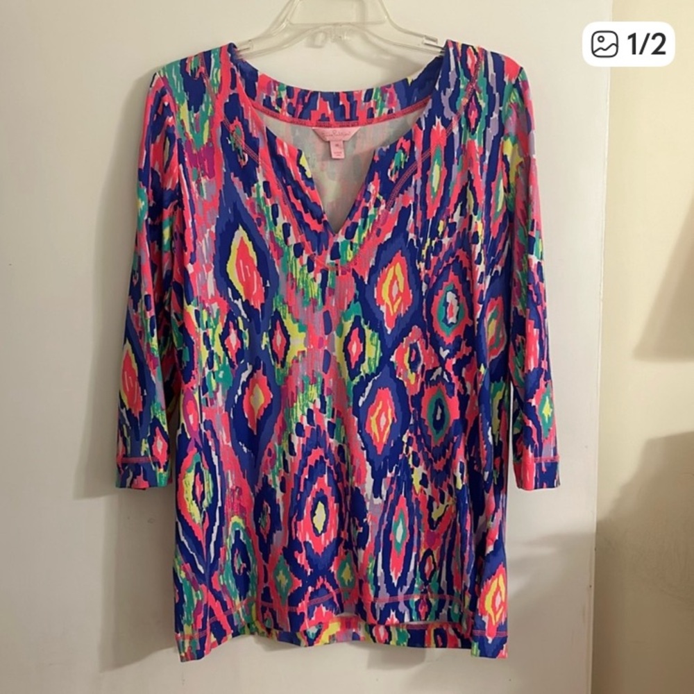 Lilly Pulitzer Justina Patterned Blouse